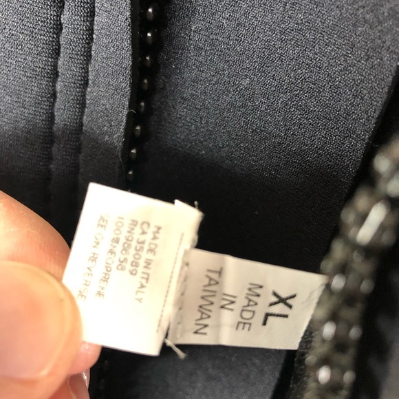 Paul & Shark Yachting Wet Suit Mens XL Neoprene Black Yellow - Picture 6 of 8